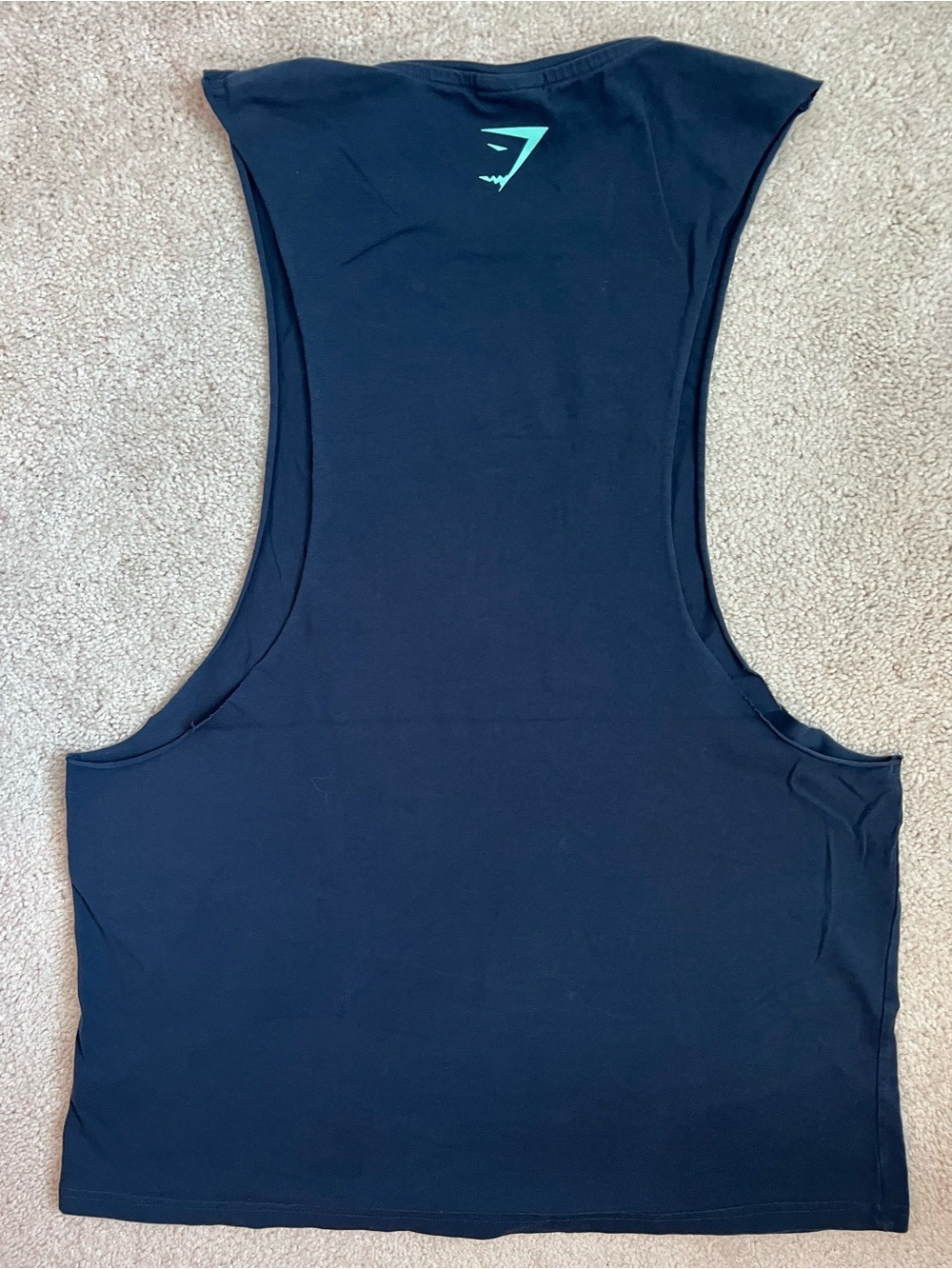 Gymshark Men GSLC Graphic Muscle Tank L Navy Lifting Club Sleeveless - Picture 3 of 5